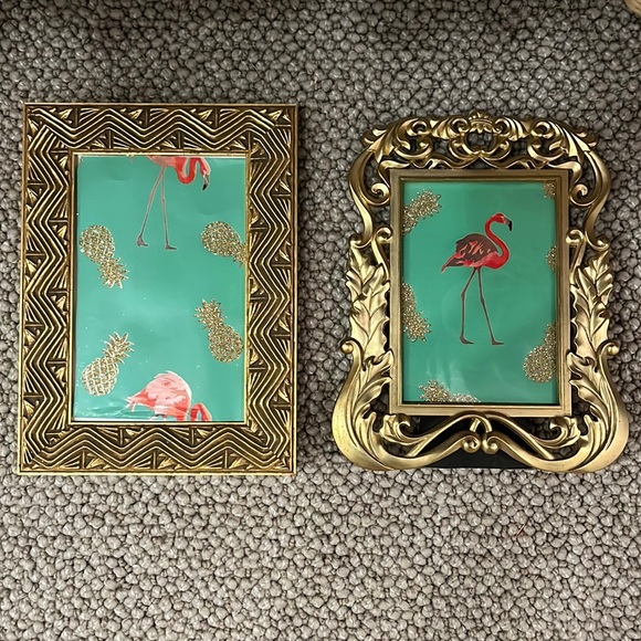 Vintage Other - Set of Two Vintage Gold Picture / Photo Frames